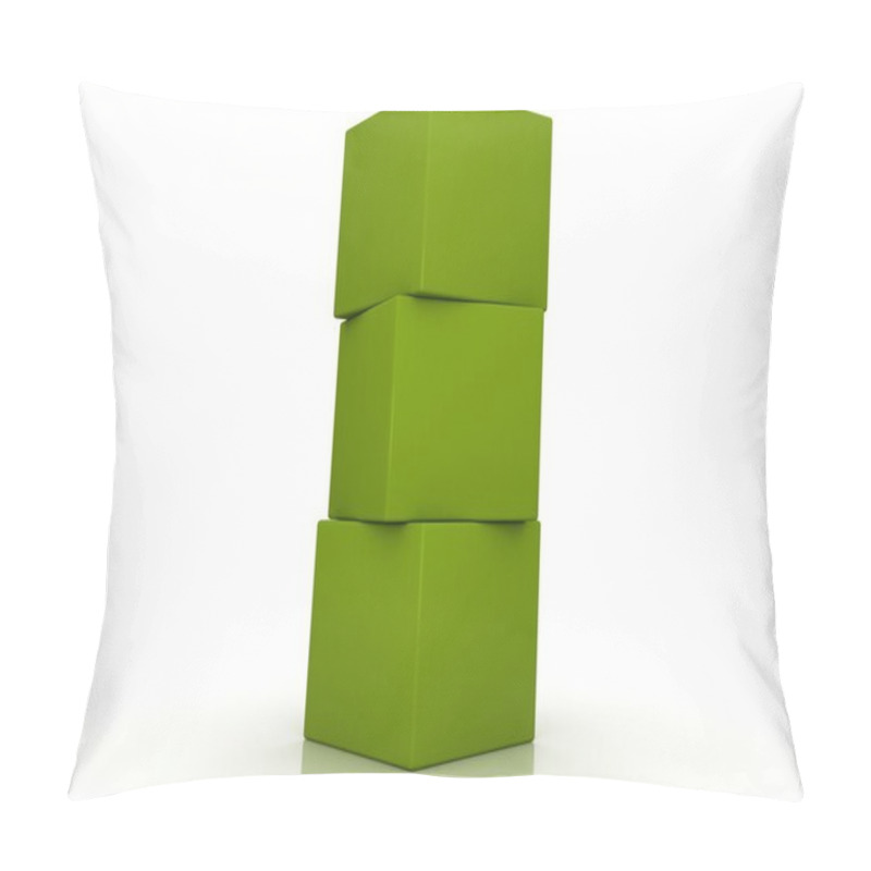 Personality  Green Boxes Pillow Covers