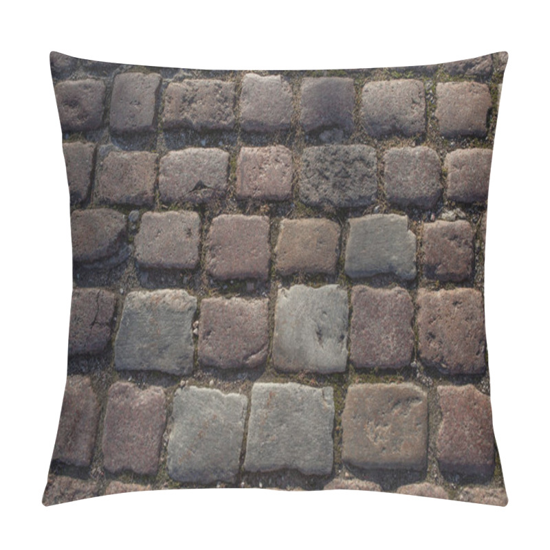 Personality  Old Cobblestone Paved Road Pillow Covers