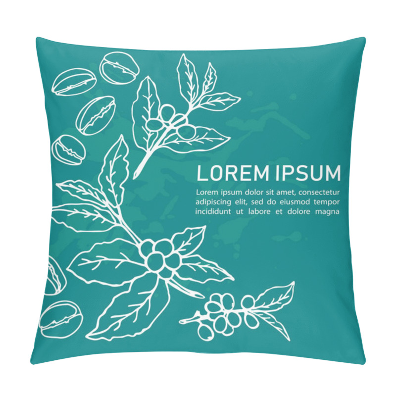 Personality  Coffee Set-14 Pillow Covers