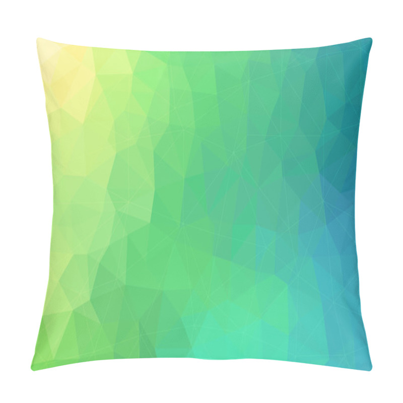 Personality  Background Of Geometric Shapes. Pillow Covers