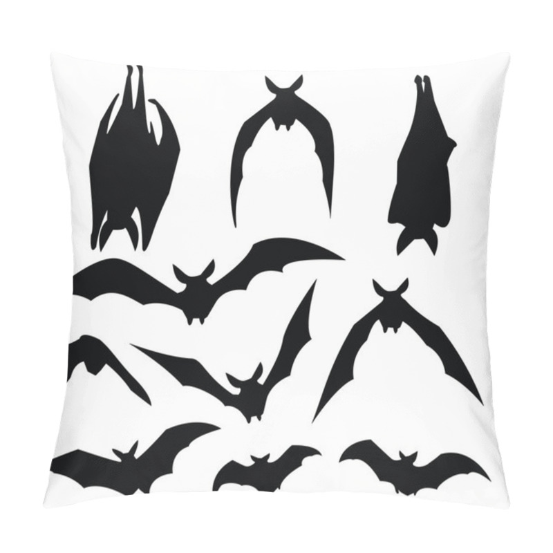 Personality  Bat Silhouette Pillow Covers