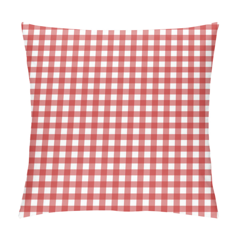 Personality  Scottish Cage, Red Celtic. Scottish Red Checkered Background. Scottish Pattern. Vector Illustration Eps10 Pillow Covers