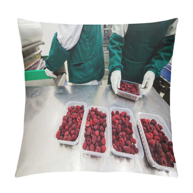 Personality  Frozen Raspberry Processing Business Pillow Covers