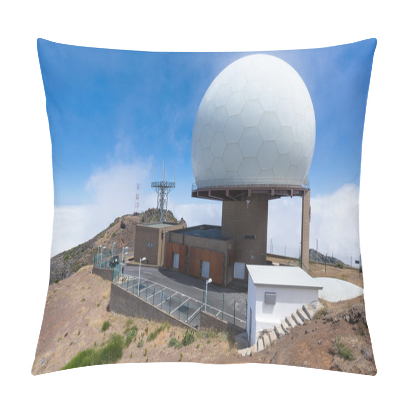 Personality  Radar Station At Top Of Pico Do Arieiro, Madeira Island Pillow Covers