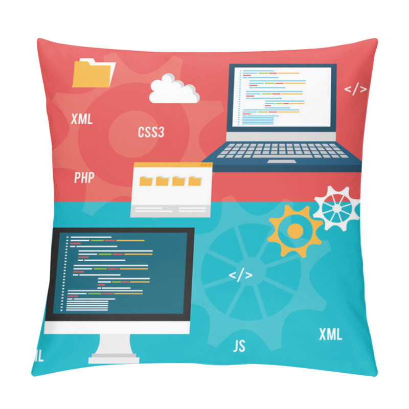 Personality  Software Design. Pillow Covers