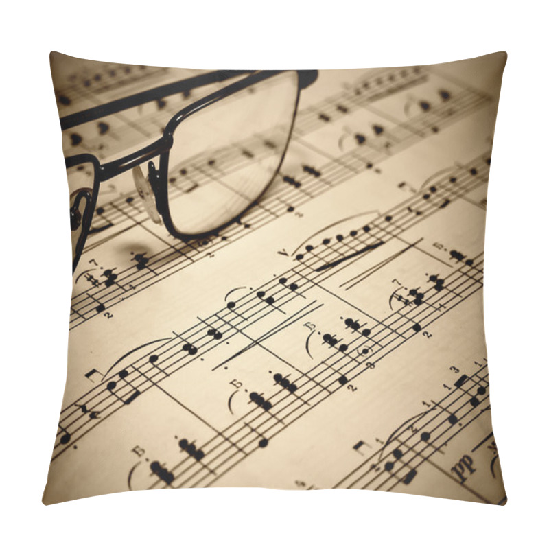 Personality  Music Sheet Pillow Covers