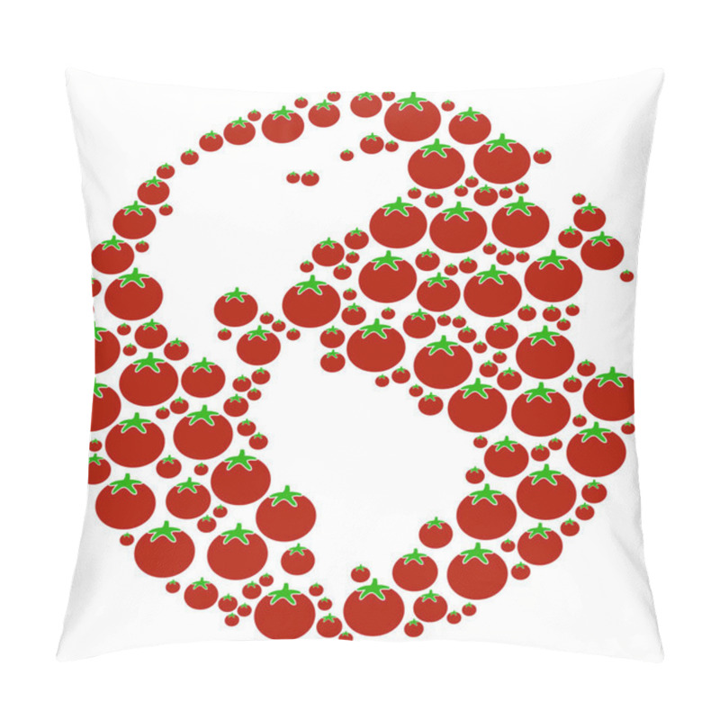 Personality  Earth Composition Of Tomato Pillow Covers