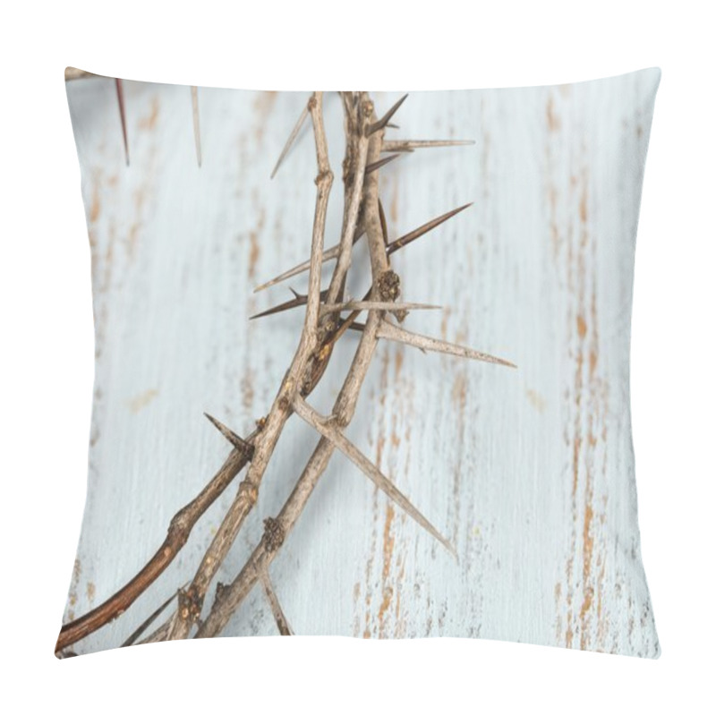 Personality  Crown Of Thorns On Background  Pillow Covers