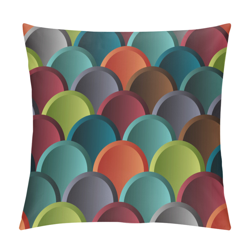 Personality  Structured Seamless Pattern Of Abstract Waves Pillow Covers