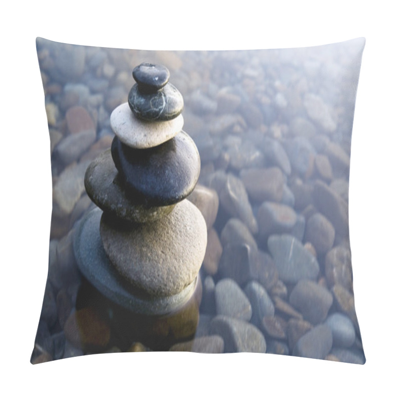 Personality  Zen Balancing Rocks Pillow Covers