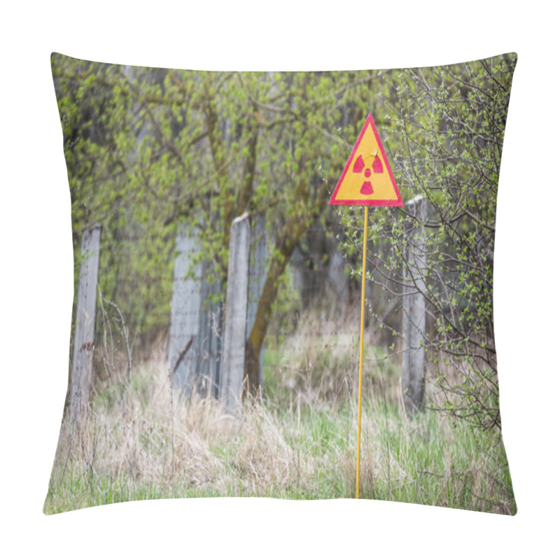 Personality  Ionizing Radiation Sign Pillow Covers