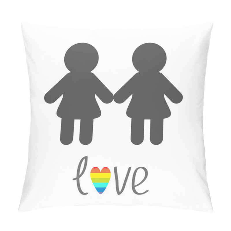 Personality  Gay Marriage Symbol Pillow Covers