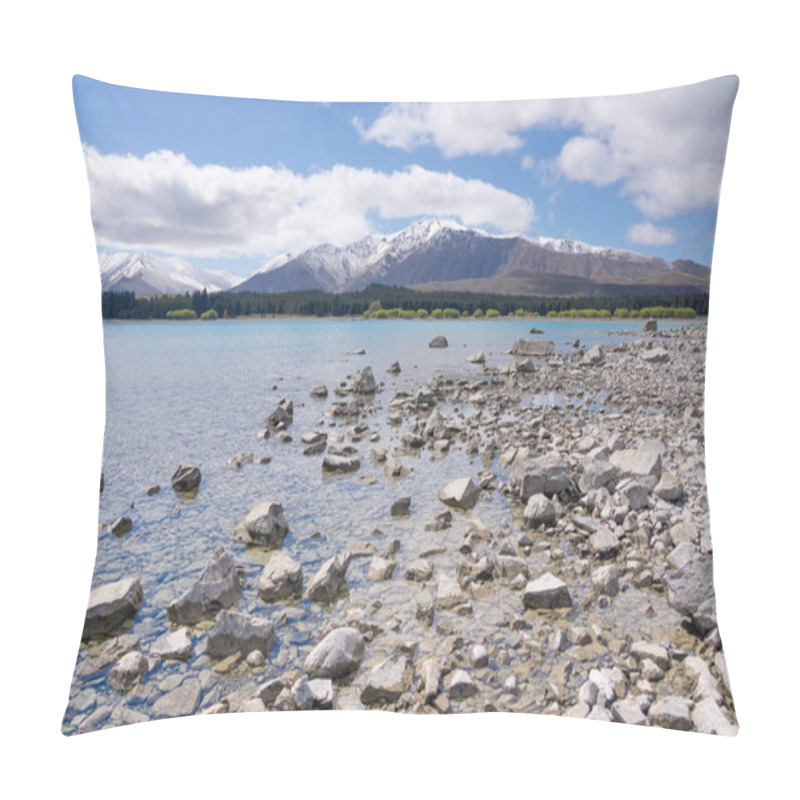 Personality  Ruataniwha Inlet Foreshore At Low Tide  Pillow Covers