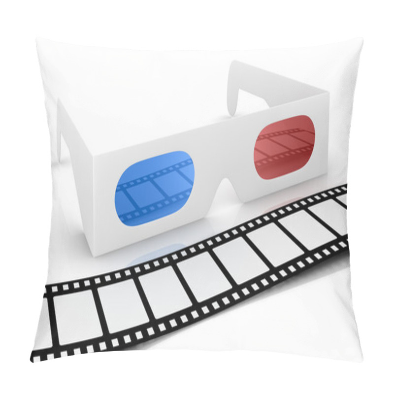 Personality  Concept Of 3d Movie Technology Pillow Covers