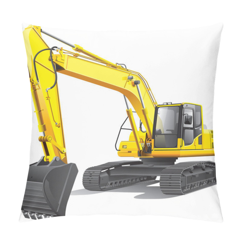 Personality  Large Excavator Pillow Covers