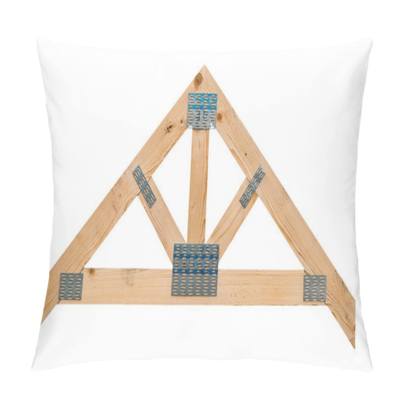 Personality  Roof Truss Isolated Pillow Covers