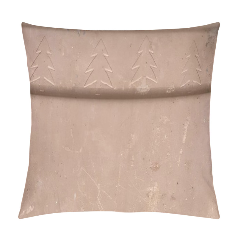 Personality  Intricate Tree Designs Are Etched Into A Clay Surface, Showcasing Artistic Skill And Tradition. Pillow Covers