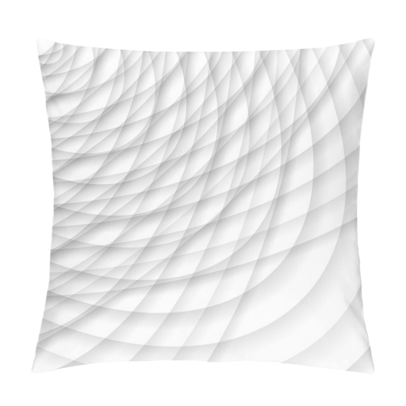 Personality  Monochrome Circular Design Pillow Covers