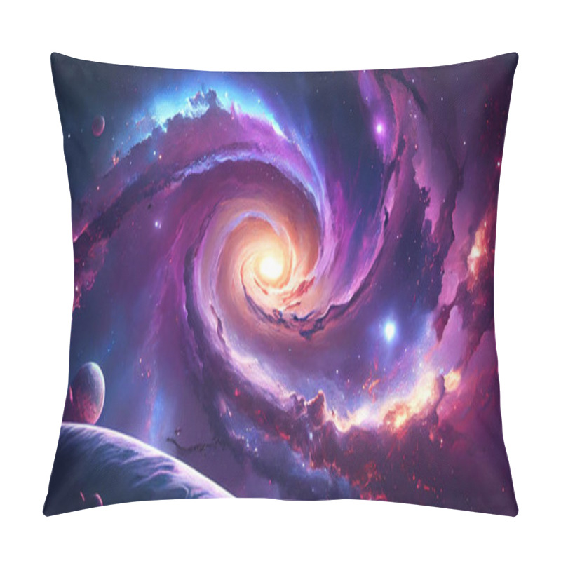 Personality  Deep Space Star Field. Universe With Stars And Galaxies. Elements Of This Image Furnished By Nasa Pillow Covers