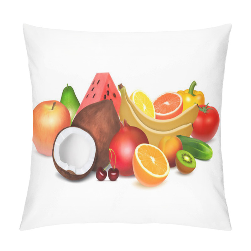 Personality  Fruits And Vegetables Pillow Covers