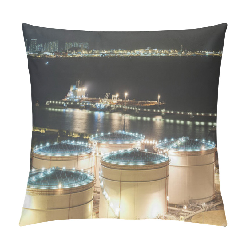 Personality  Oil Tank And Oil Tanker Pillow Covers