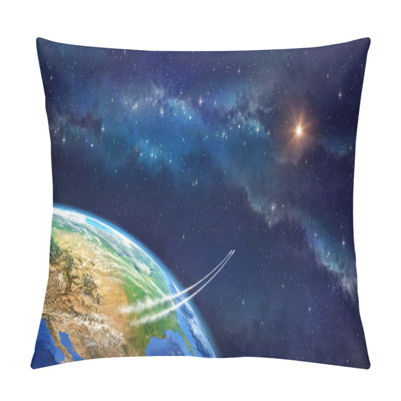 Personality  Space Travel Pillow Covers