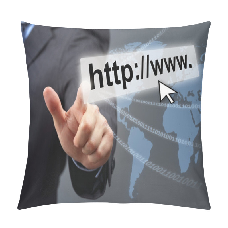 Personality  Internet Global Communications Pillow Covers