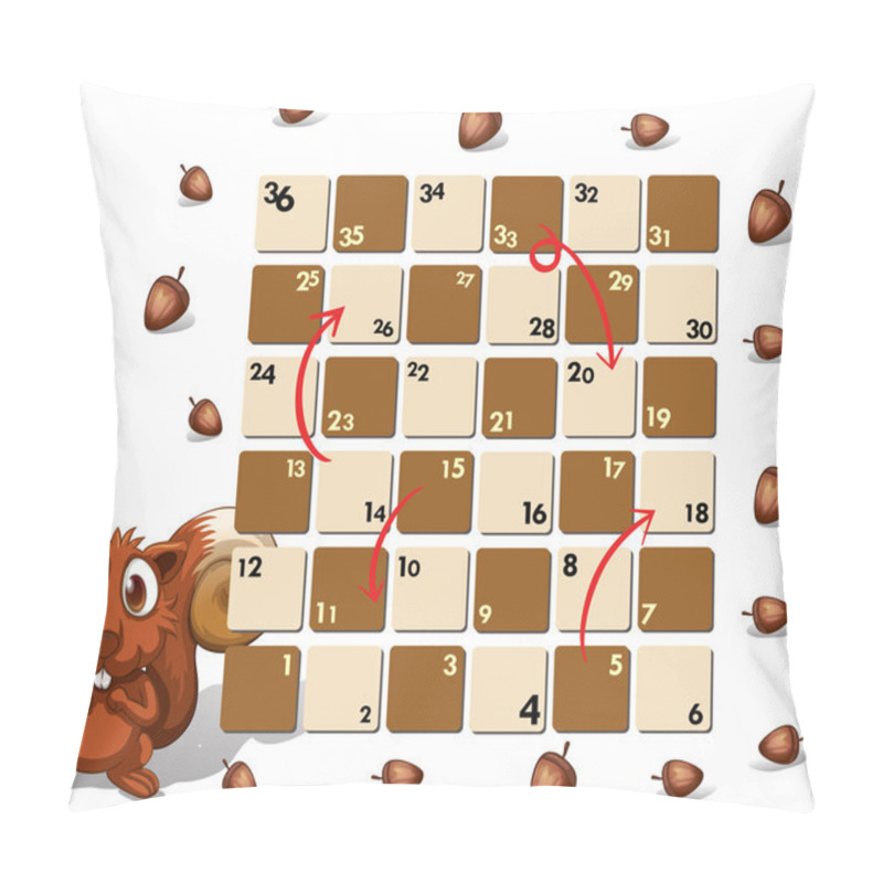 Personality  Board Game Pillow Covers