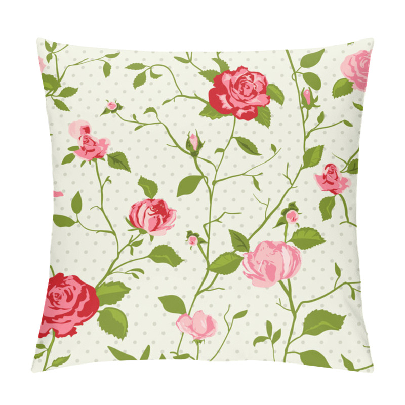 Personality  Shabby Chic Rose Background  Pillow Covers