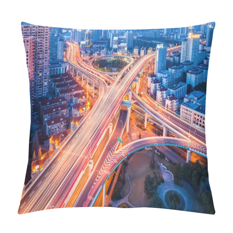 Personality  Overpass Closeup At Night  Pillow Covers