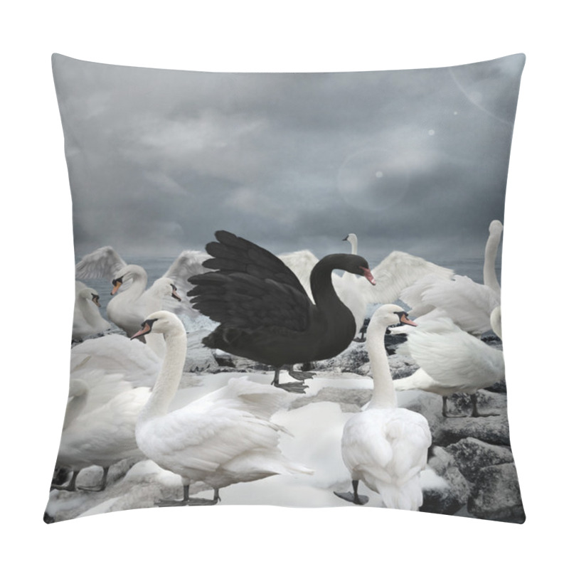 Personality  The Black Swan Pillow Covers