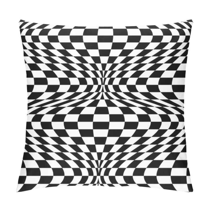 Personality  Op Art Background 2 Pillow Covers