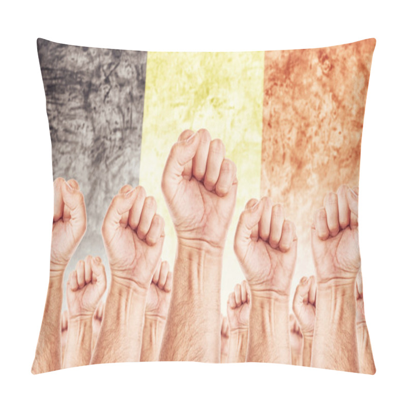 Personality  Belgium Labour Movement, Workers Union Strike Pillow Covers