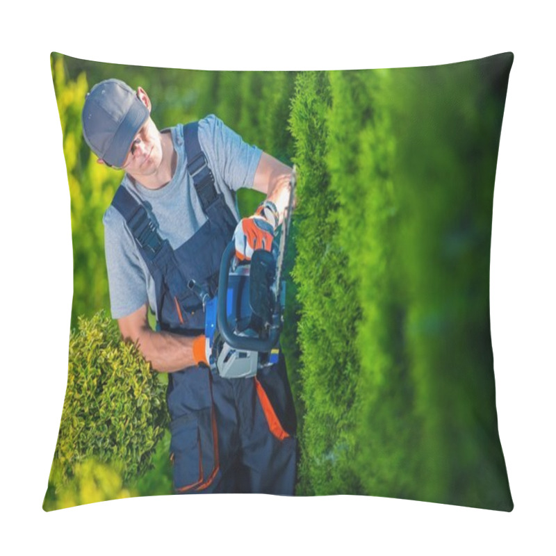 Personality  Hedge Trimmer Works Pillow Covers