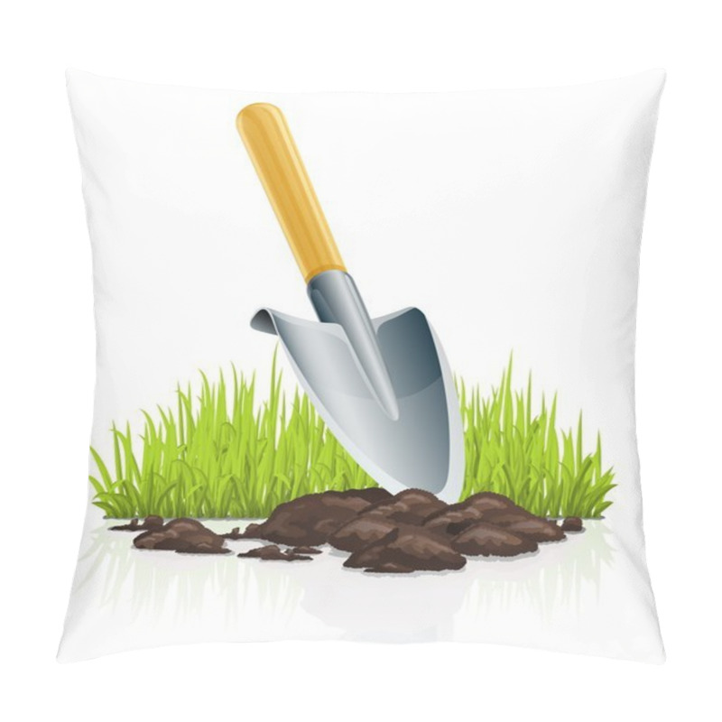 Personality  Garden Scoop And Grass Pillow Covers