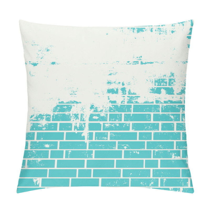 Personality  Plastered Brick Wall. Pillow Covers