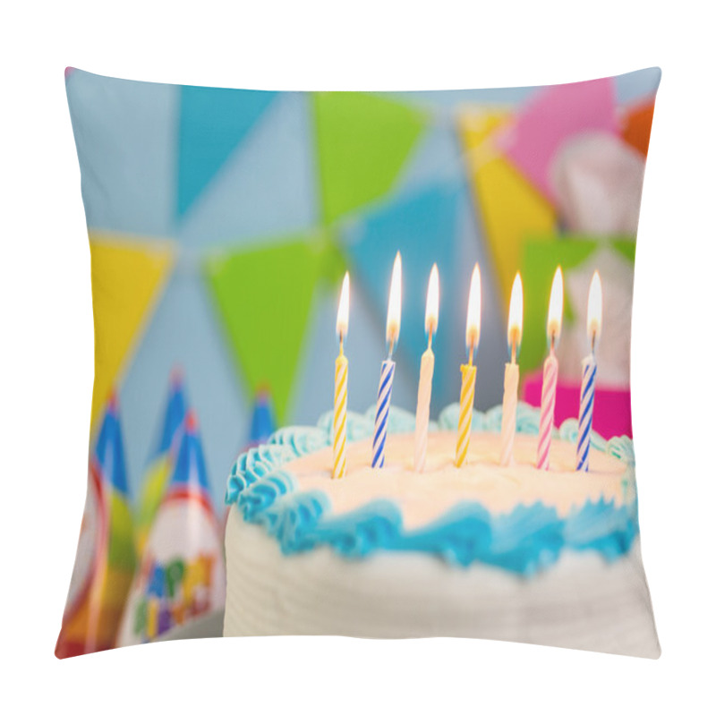 Personality  Simple Birthday Cake Pillow Covers