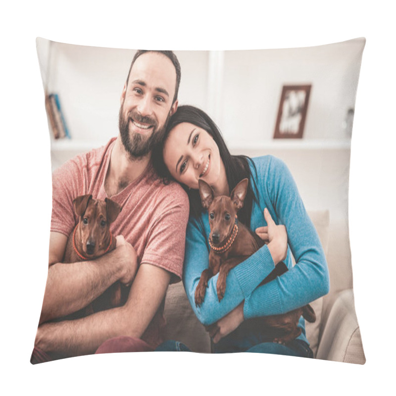 Personality  White Bearded Man And White Beautiful Girl Pillow Covers