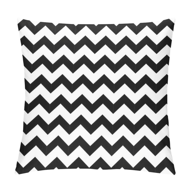 Personality  Abstract Geometric Zigzag Seamless Pattern. Vector Pillow Covers