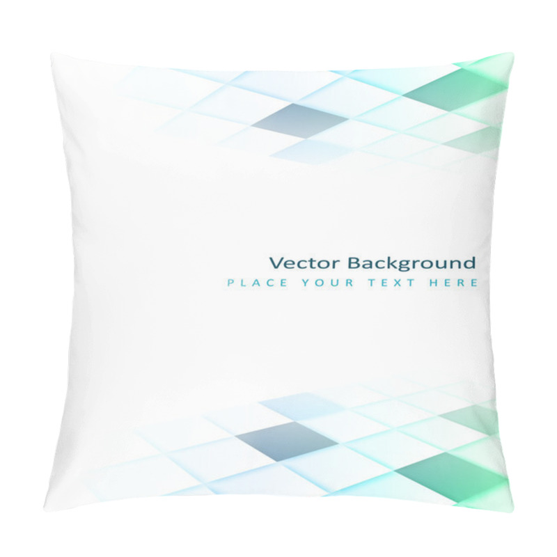 Personality  Abstract Perspective Background With Square Tiles Pillow Covers