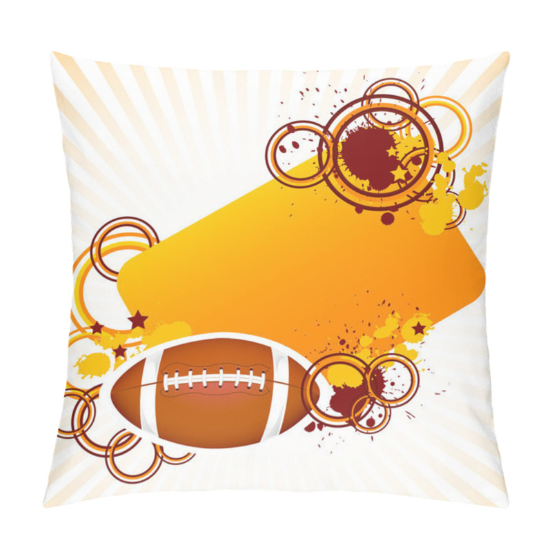 Personality  Rugby Ball Pillow Covers