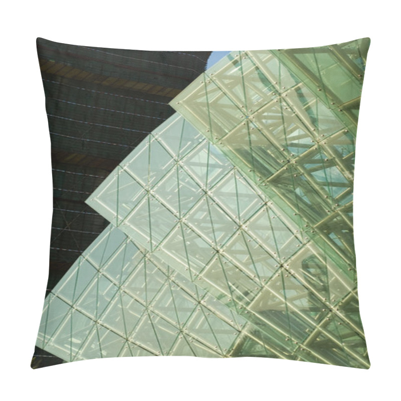 Personality  Abstract Of Green Glass Pillow Covers