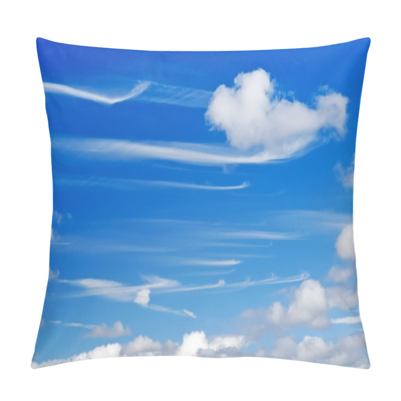 Personality  Mare's Tails Wispy Cirrus Clouds Pillow Covers