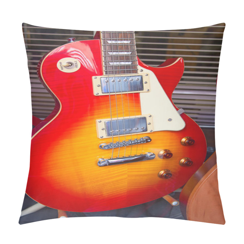 Personality  Electric Guitar Waiting For Player Pillow Covers