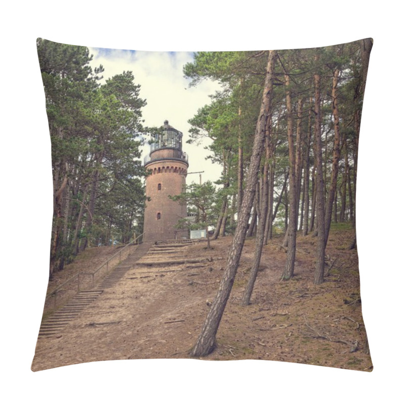 Personality  Czolpino Lighthouse Among The Trees Pillow Covers