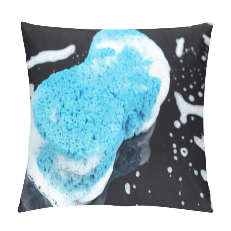 Personality  Blue Sponge  The Car For Washing Pillow Covers