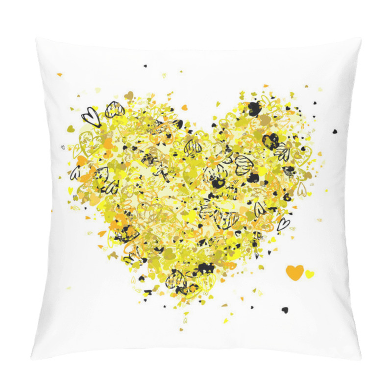 Personality  Valentine Heart Shape For Your Design Pillow Covers