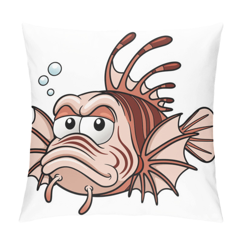 Personality  Lionfish Cartoon Pillow Covers