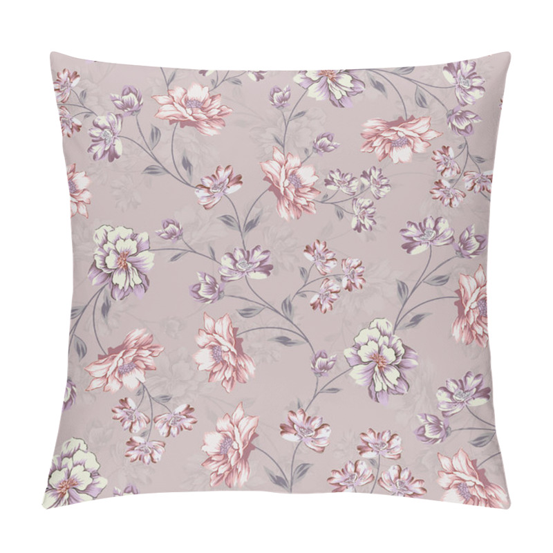 Personality  It's A Unique Digital Traditional Geometric Ethnic Border, Floral Leaves Baroque Pattern And Mughal Art Elements, Abstract Texture Motif, And Vintage Ornament Artwork Combination For Textile Printing. Pillow Covers