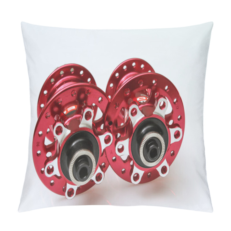 Personality  Two Mountain Bike Hubs Pillow Covers